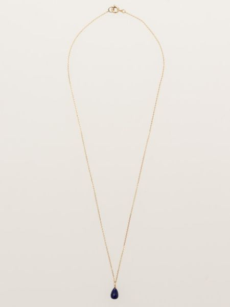 Drop Cut Gemstone Necklace Necklaces by 岩座 - Ametsuchi