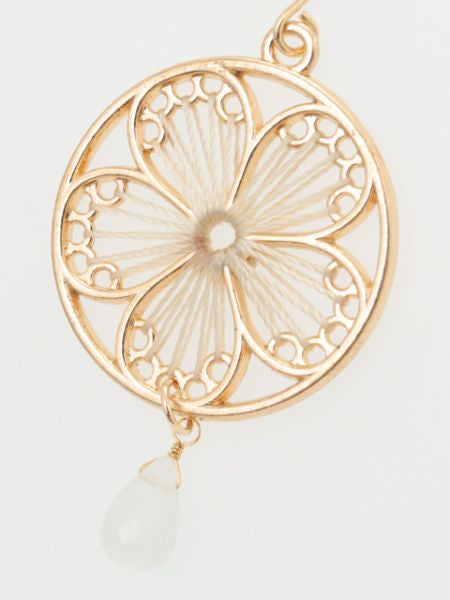 Floral Earrings Earrings by 岩座 - Ametsuchi