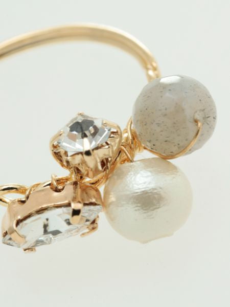 Gemstone x Cotton Pearl Ring