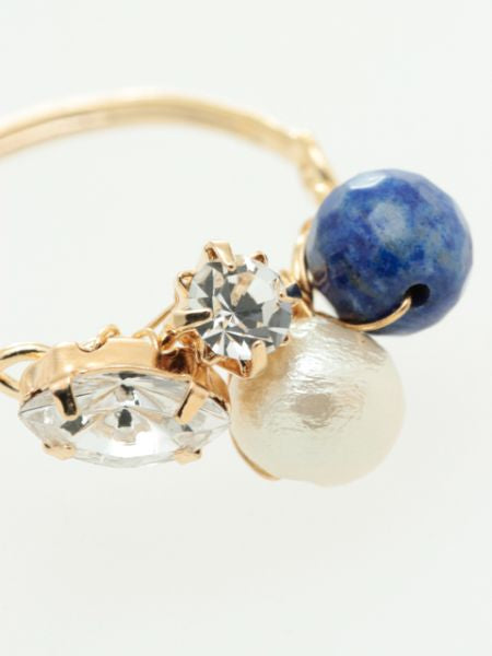 Gemstone x Cotton Pearl Ring