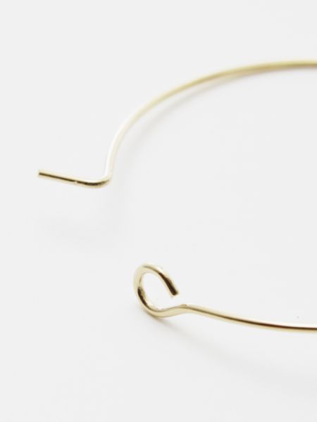 탄생석 크리스탈 후프 이어링