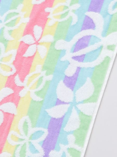Plumeria Honu Face Towel