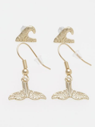 Ocean Earrings Set de 2 pares