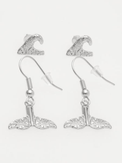 Ocean Earrings Set de 2 pares