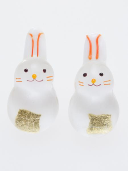 Auspicious Charm Glass Earrings