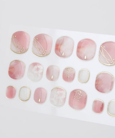 Pegatinas de uñas degradadas de color OMEKASHI
