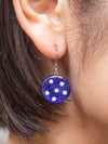 OHAJIKI Flat Marble Earrings