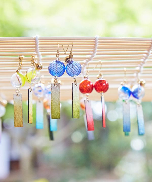 FURIN Wind Chime Clip Earrings