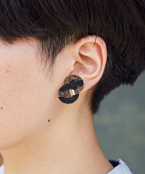 Bi Color MIZUHIKI Earrings