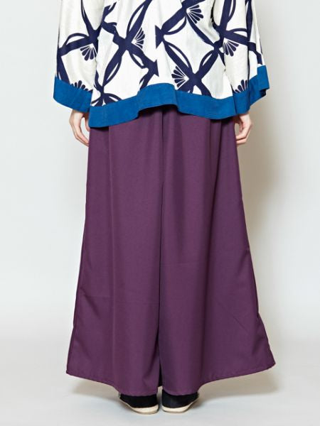 KIMONO Wide Pants - Back Pockets for Hip-up Effect