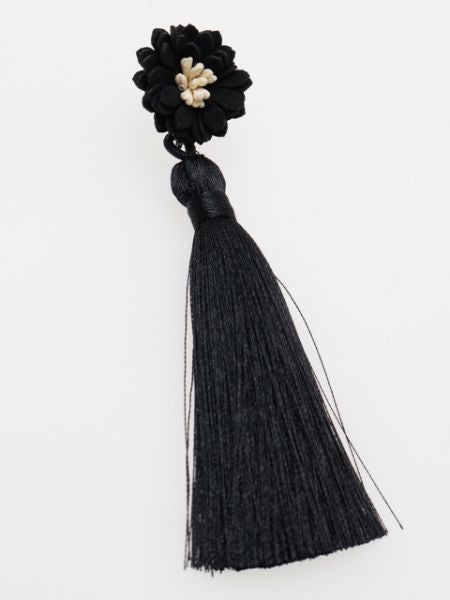 Boucles d'oreilles à pampilles chrysanthème