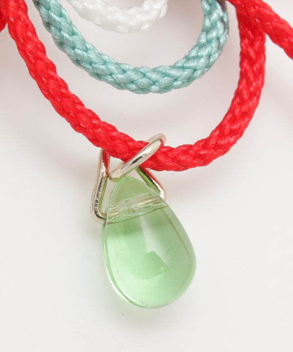 Pendientes de clip de flor trenzada