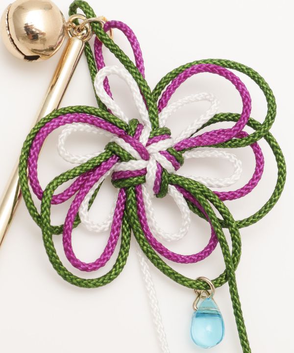 Braid Flower KANZASHI Hair Stick