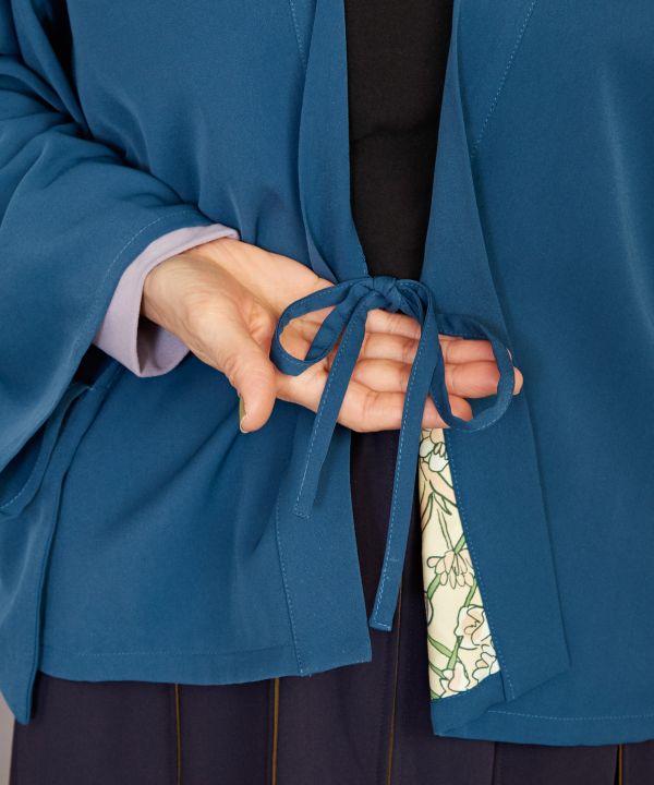 SHIKI - Spring Breeze HAKKEKE Short HAORI