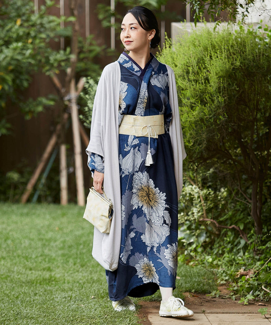 HANAIKADA Kleid im KIMONO-Stil