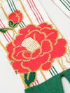 Kaos Kaki Stripe Camellia TABI 23-25cm