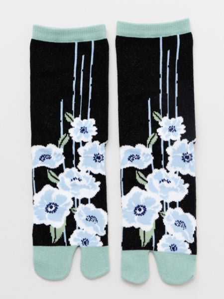 Morning Mist Camellia TABI Socks 23-25cm