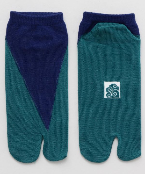 Japanese Bi Color TABI Socks 23-25cm