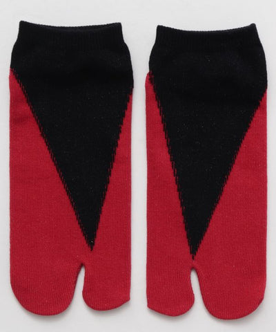 Japanische zweifarbige TABI Socken 23-25cm