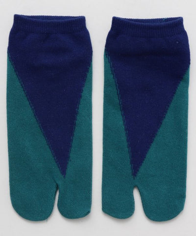 Japanese Bi Color TABI Socks 23-25cm