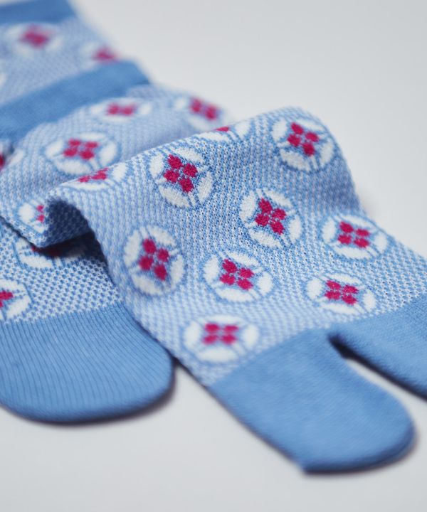 Moss Stitch TABI Ankle Socks 23-25cm - SEKKA