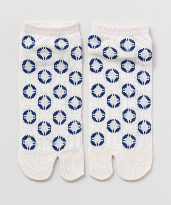 Moss Stitch TABI Ankle Socks 23-25cm - SEKKA