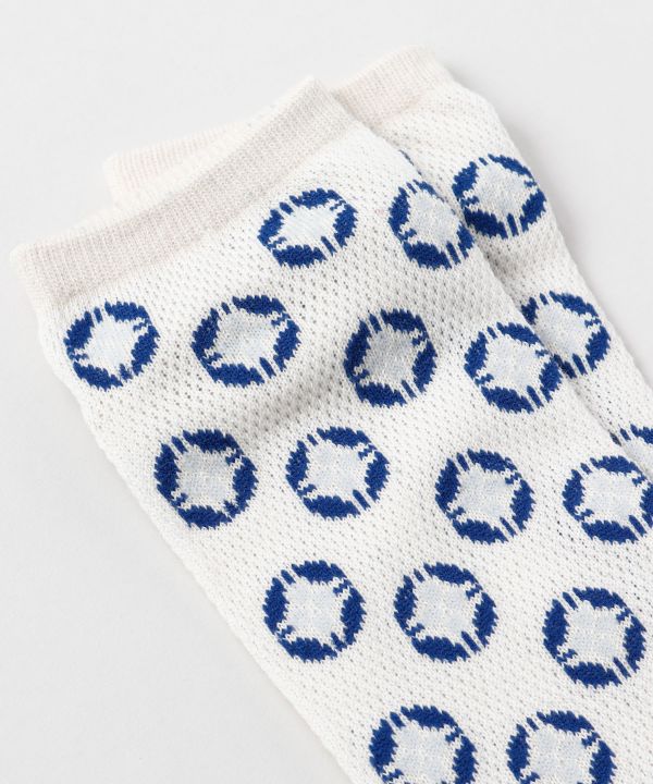 Moss Stitch TABI Ankle Socks 23-25cm - SEKKA