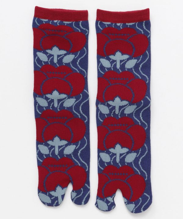 Retro Modern UME TABI Socks - 23-25cm