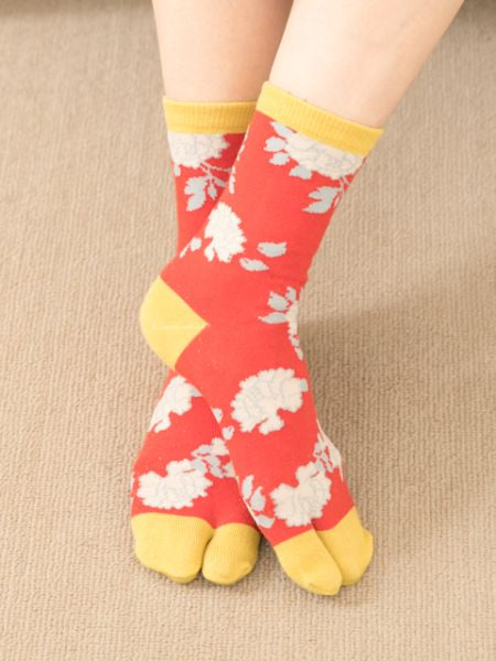 White Peony TABI Socks 23～25cm