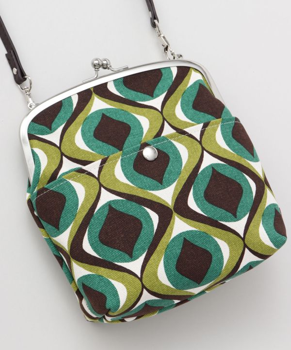 Sac à bandoulière GAMAGUCHI rétro chic