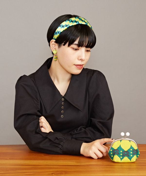 Retro Modern GAMAGUCHI Kiss Lock Pouch