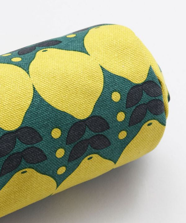 Retro Modern GAMAGUCHI Barrel Shaped Pouch