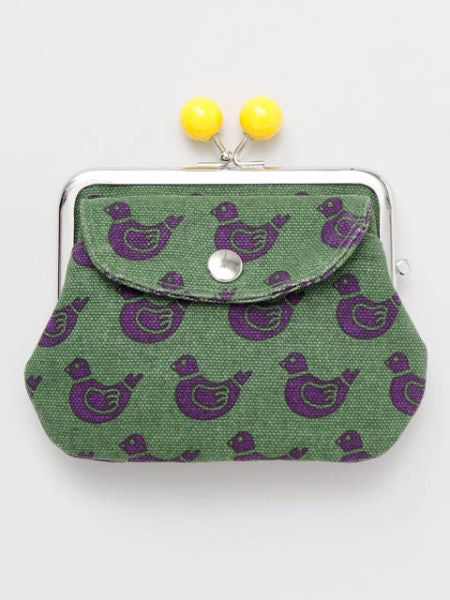 Retro Pattern HANPU GAMAGUCHI Twin Purse