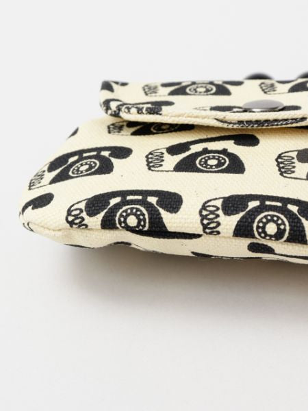 Retro Pattern HANPU GAMAGUCHI Twin Purse