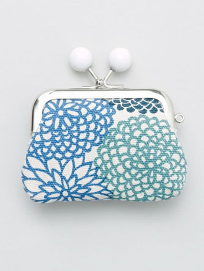 HANA KOROMO - Floral Small GAMAGUCHI Purse