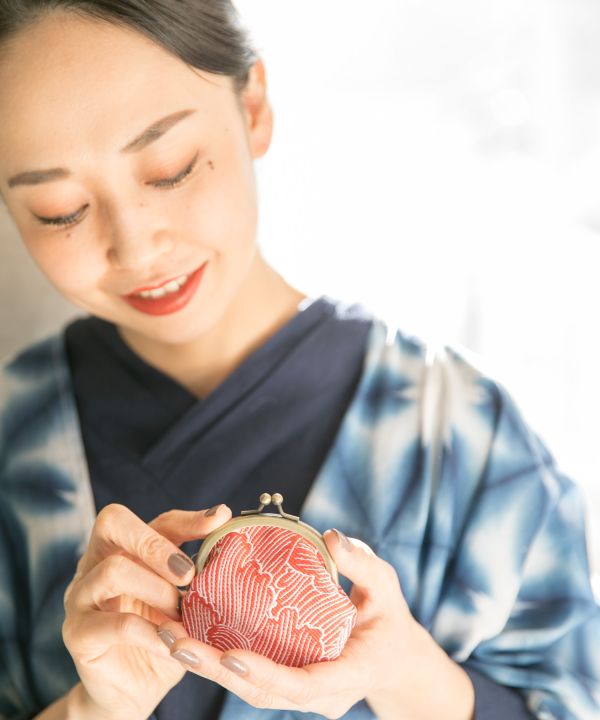 Summer Breeze GAMAGUCHI Clasp Coin Purse