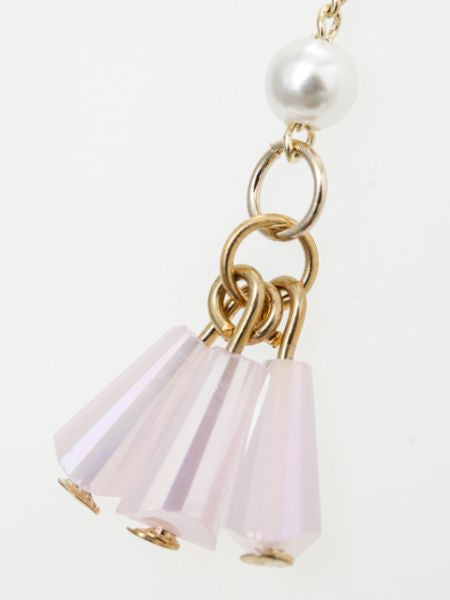 Wire Flower Tassel Earrings