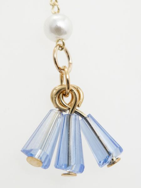 Wire Flower Tassel Earrings