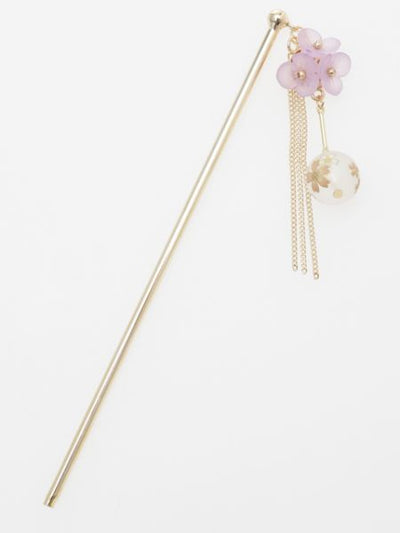 SAKURA Ball KANZASHI Hair Stick