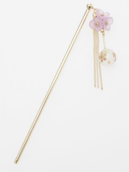 SAKURA Ball KANZASHI Hair Stick