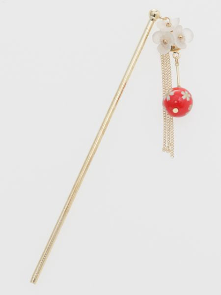 SAKURA Ball KANZASHI Hair Stick