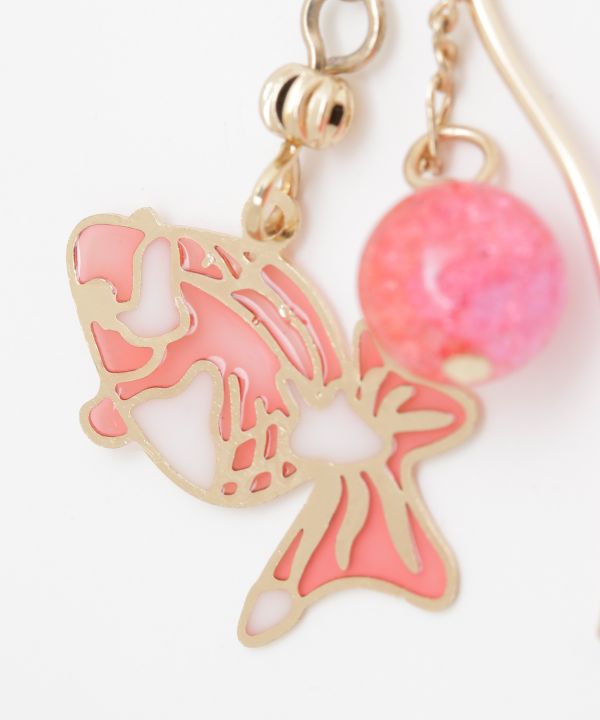 Pendientes de clip auspiciosos de KISSHO