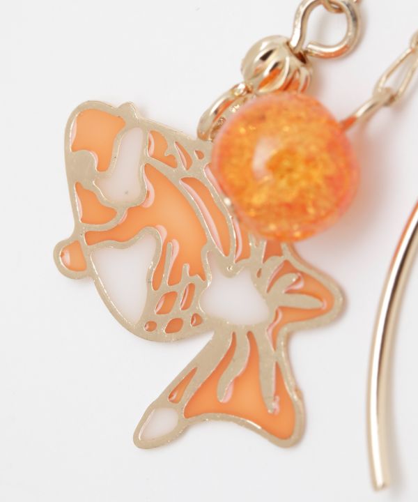 Pendientes de clip auspiciosos de KISSHO