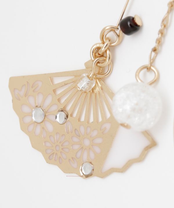 Pendientes de clip auspiciosos de KISSHO