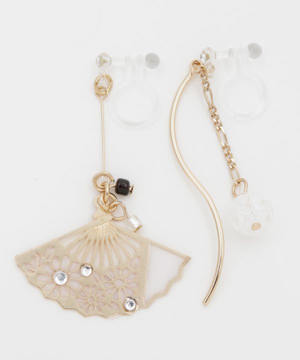 Pendientes de clip auspiciosos de KISSHO