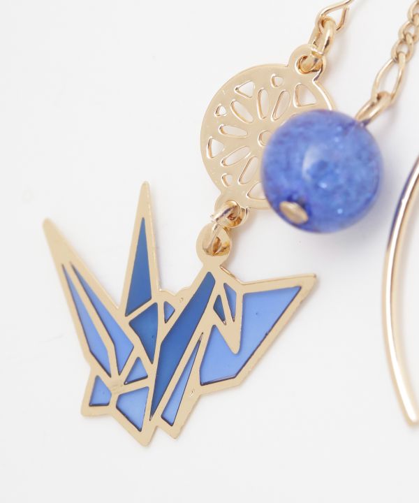 Pendientes de clip auspiciosos de KISSHO