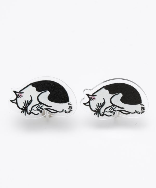 UKIYOE Animal Clip Earrings