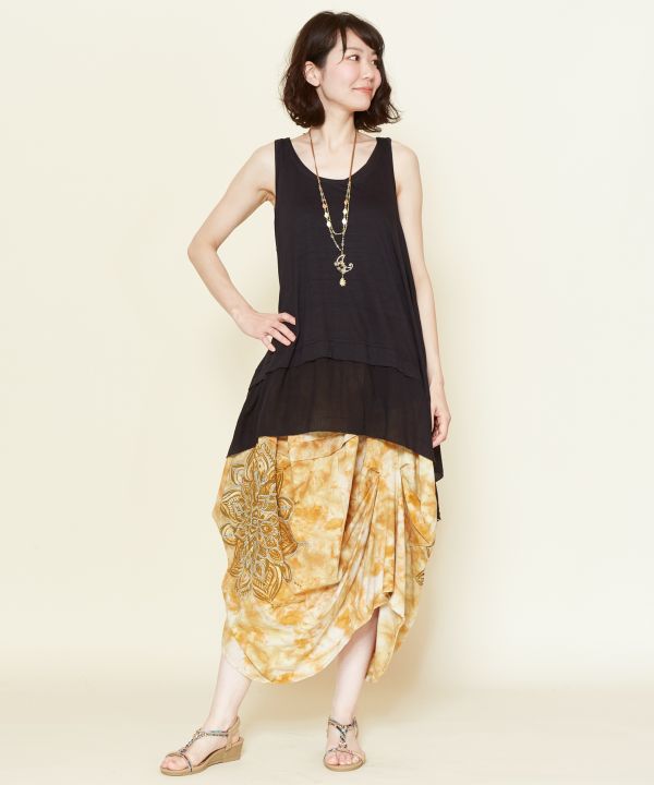 Lagenlook-Ärmelloses Top von AMINA - Ametsuchi