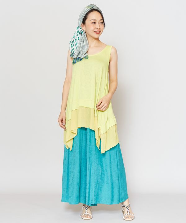 Lagenlook-Ärmelloses Top von AMINA - Ametsuchi