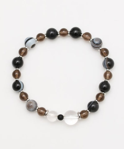 SHOUSHA - 8mm Eye Agate Bracelet Bangles & Bracelets by 岩座 - Ametsuchi